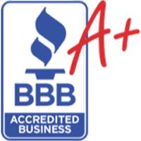 Better Business Bureau A+ accredited badge